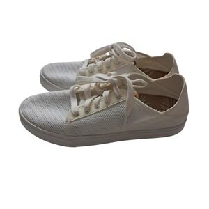 Olukai Sneakers Shoes Womens 7.5 White Pehuea Li Mesh Lace Up Casual Summer